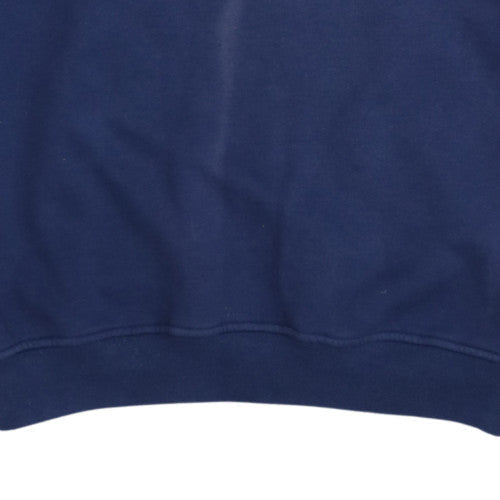Mens UK Size S adidas Blue Pullover Sweatshirt