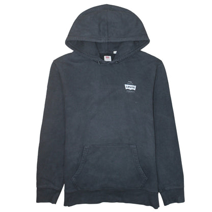 Mens UK Size L Levi's Black Pullover Hoodie