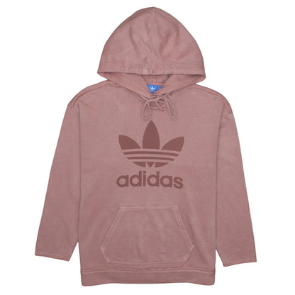 Womens UK Size 8 adidas Pink Pullover Hoodie