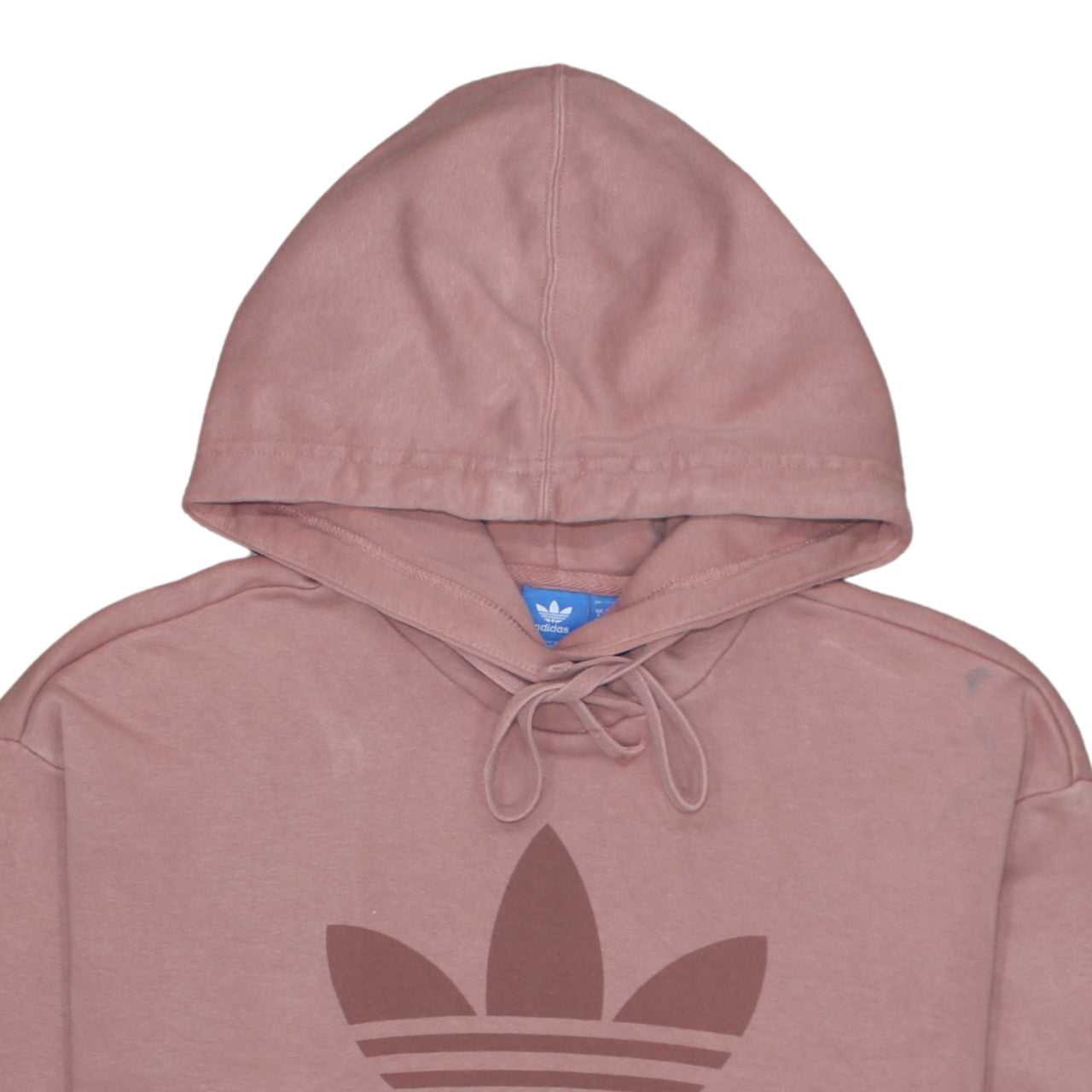 Womens UK Size 8 adidas Pink Pullover Hoodie