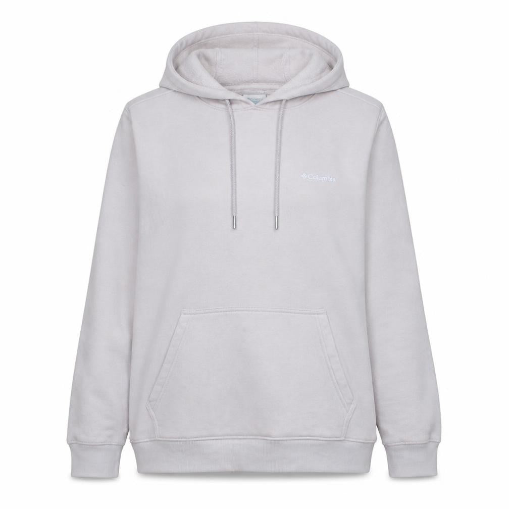 Womens UK Size XL Columbia Beige Pullover Hoodie