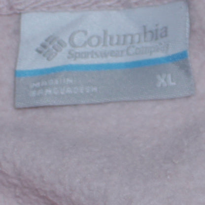 Womens UK Size XL Columbia Beige Pullover Hoodie