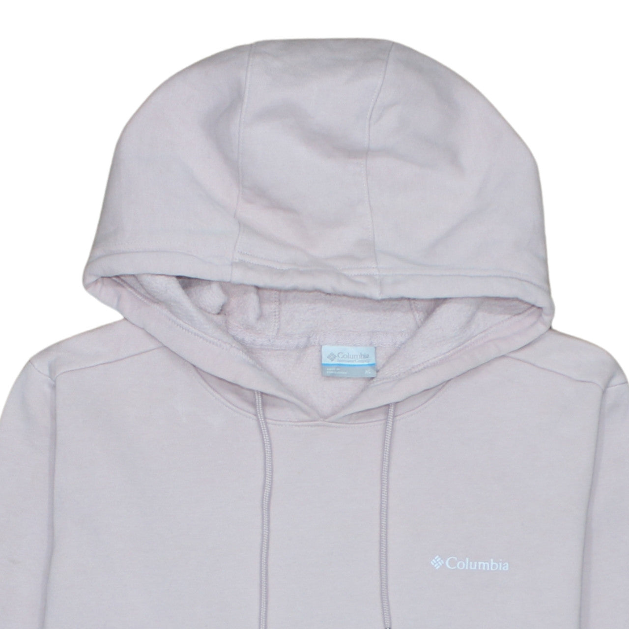 Womens UK Size XL Columbia Beige Pullover Hoodie