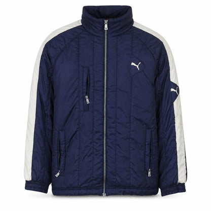 Mens UK Size S PUMA Blue Puffer Jacket