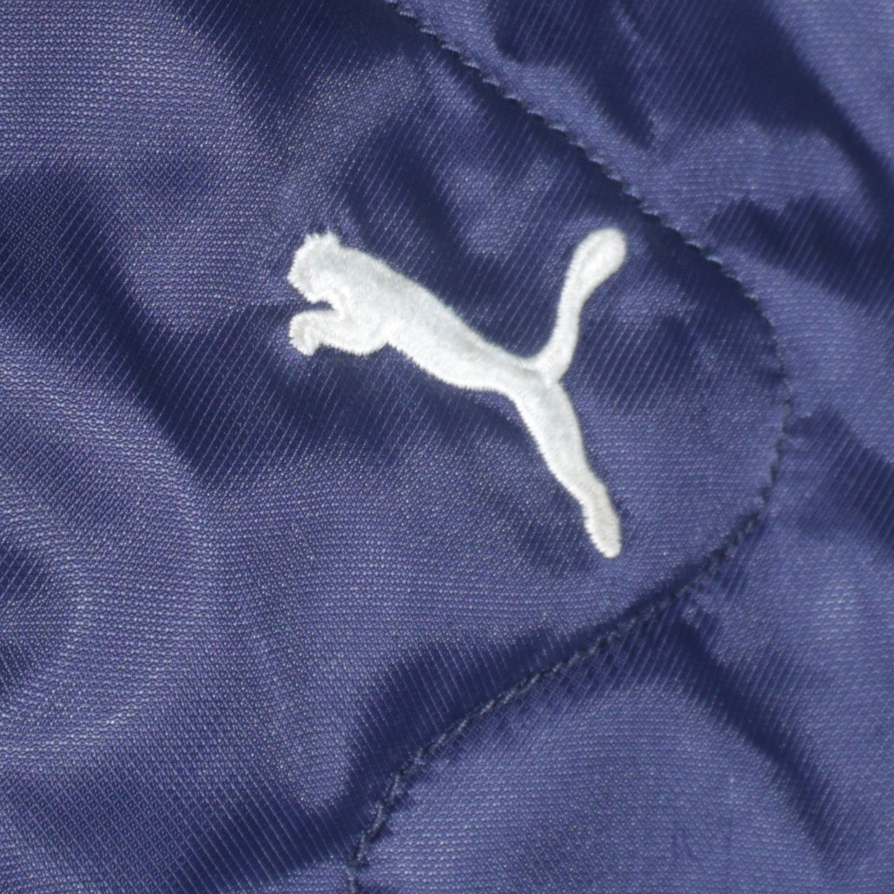 Mens UK Size S PUMA Blue Puffer Jacket