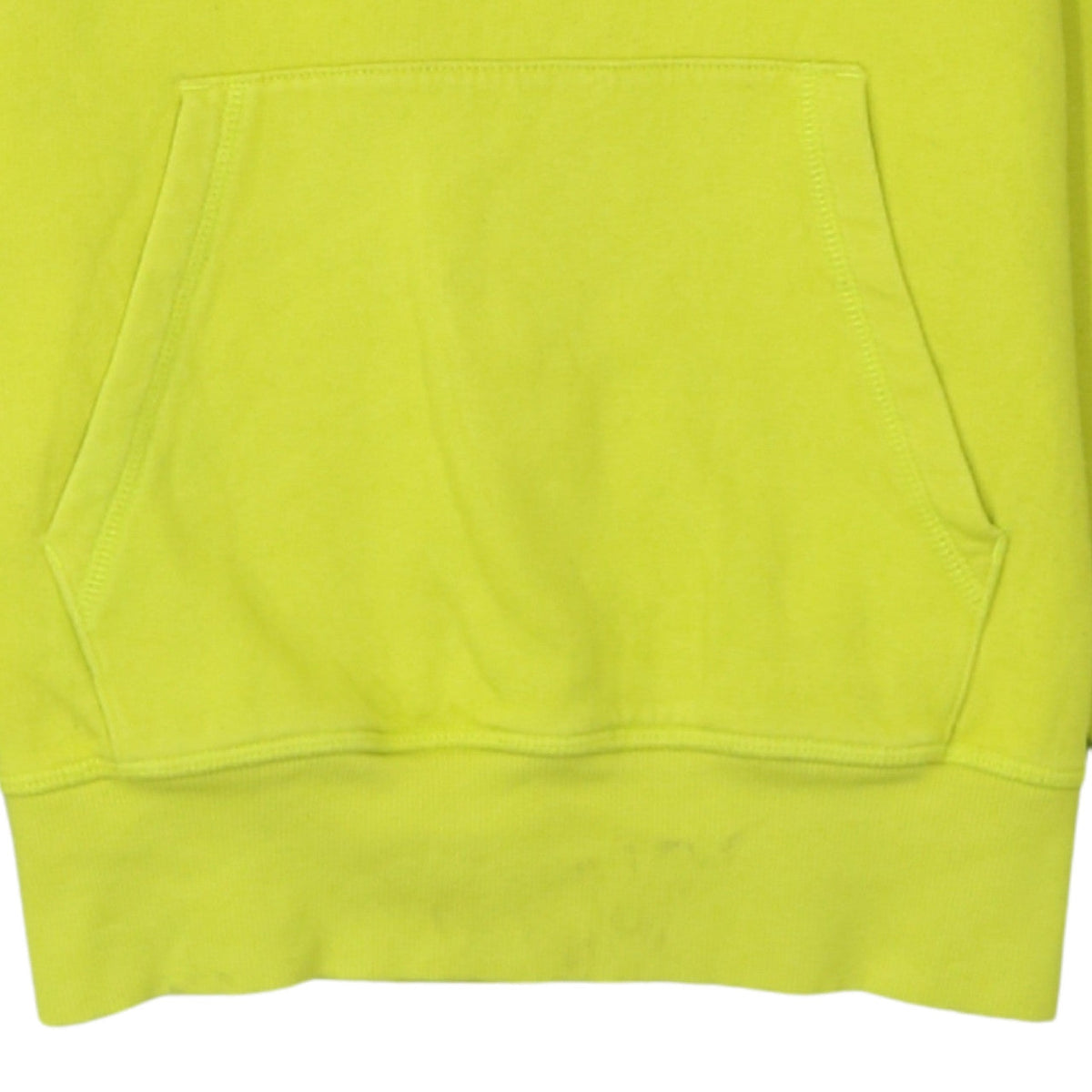 Mens UK Size S Champion Yellow Pullover Hoodie