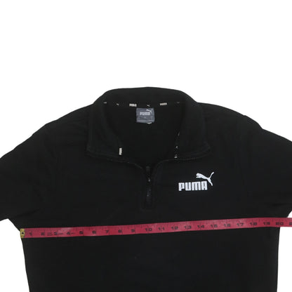 Mens UK Size S PUMA Black Pullover Sweatshirt