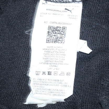 Mens UK Size S PUMA Black Pullover Sweatshirt