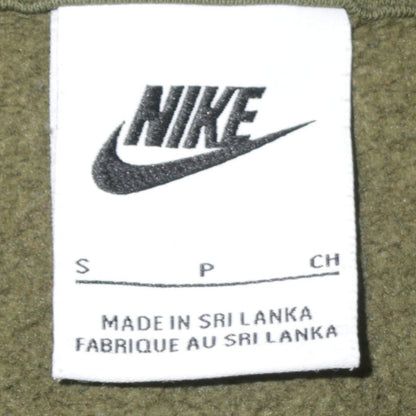 Mens UK Size S Nike Green Pullover Hoodie