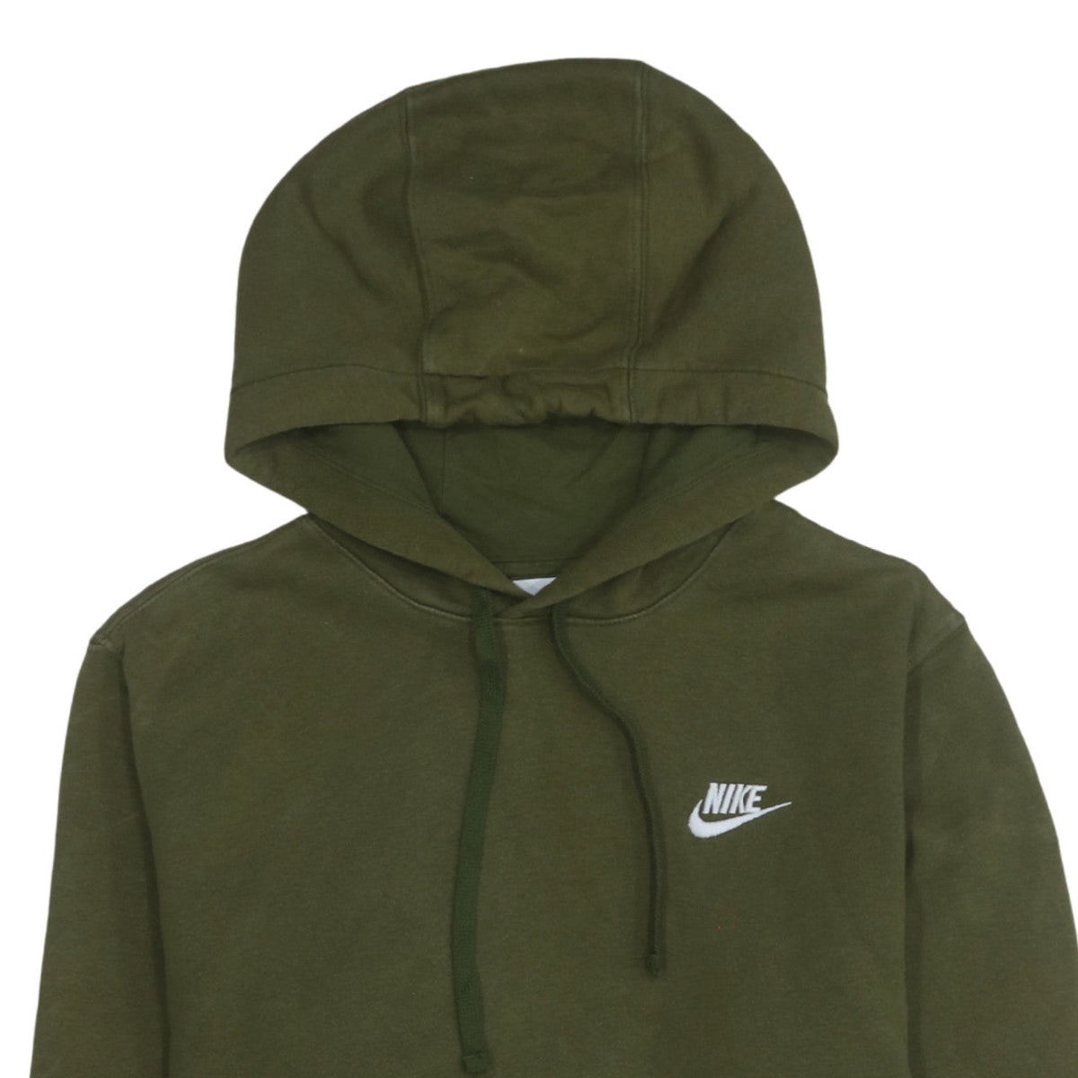 Mens UK Size S Nike Green Pullover Hoodie