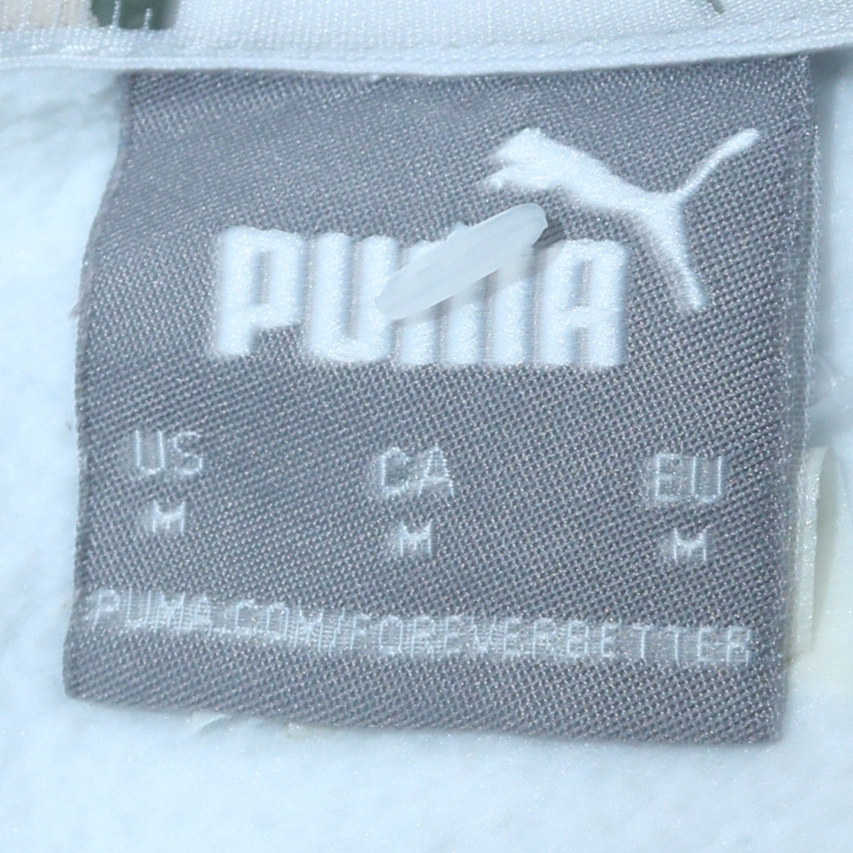 Mens UK Size M PUMA White Pullover Sweatshirt