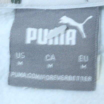 Mens UK Size M PUMA White Pullover Sweatshirt