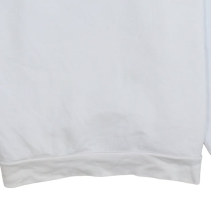 Mens UK Size M PUMA White Pullover Sweatshirt