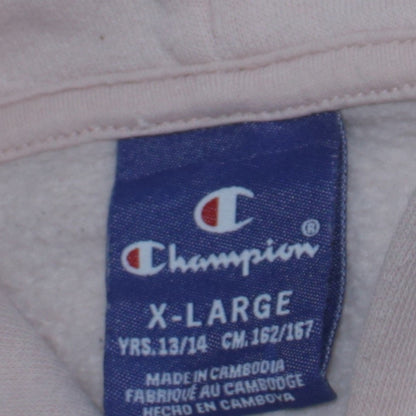 Girls UK Size 13-14 Years Champion White Pullover Hoodie
