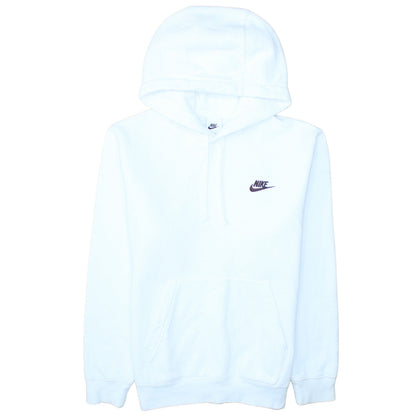 Mens UK Size XS Nike White Pullover Hoodie