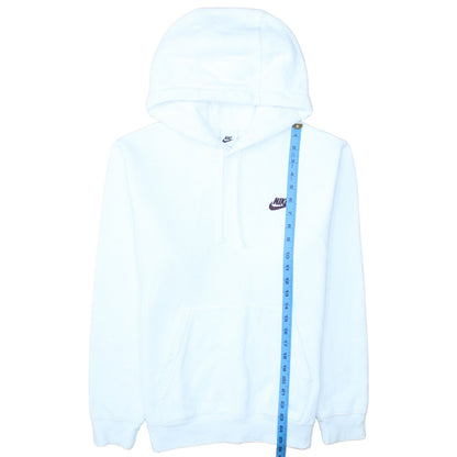 Mens UK Size XS Nike White Pullover Hoodie