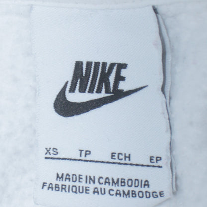 Mens UK Size XS Nike White Pullover Hoodie