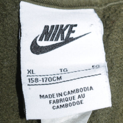 Boys UK Size XL Nike Green Pullover Hoodie
