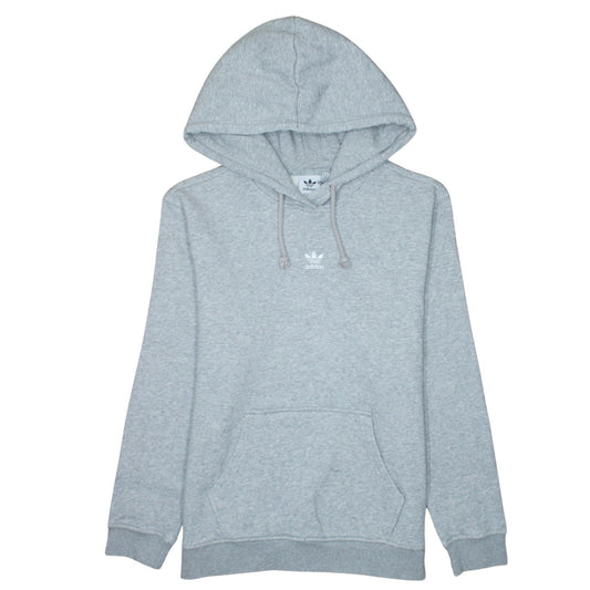 Womens UK Size 8 adidas Grey Pullover Hoodie