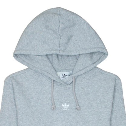 Womens UK Size 8 adidas Grey Pullover Hoodie