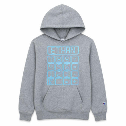 Teens UK Size L Champion Grey Pullover Hoodie