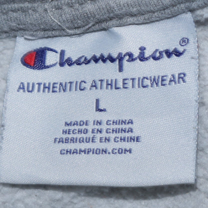 Teens UK Size L Champion Grey Pullover Hoodie