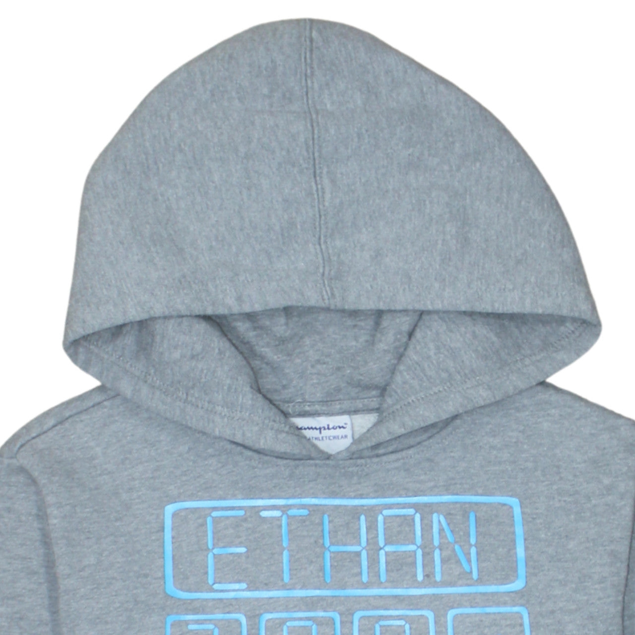 Teens UK Size L Champion Grey Pullover Hoodie