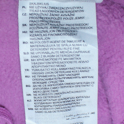 Womens UK Size 12-14 adidas Purple Pullover Hoodie