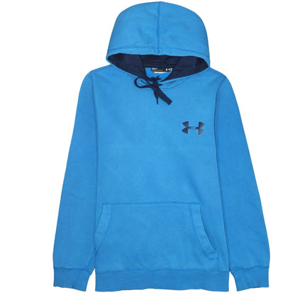 Mens UK Size S Under armour Blue Pullover Hoodie