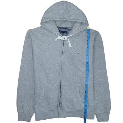 Mens UK Size XL Tommy Hilfiger Grey Full Zip Hoodie