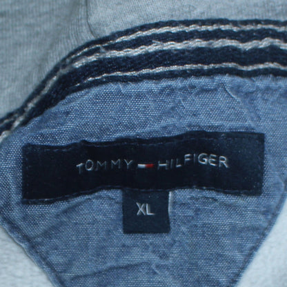 Mens UK Size XL Tommy Hilfiger Grey Full Zip Hoodie