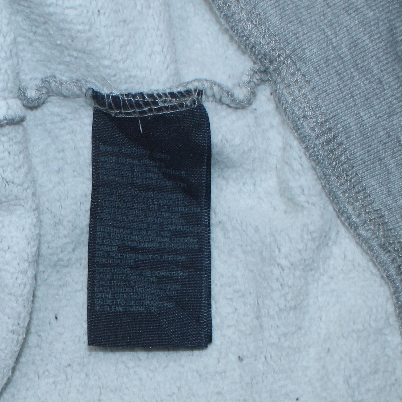 Mens UK Size XL Tommy Hilfiger Grey Full Zip Hoodie