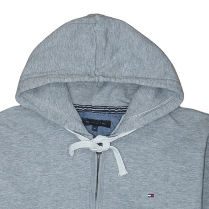 Mens UK Size XL Tommy Hilfiger Grey Full Zip Hoodie