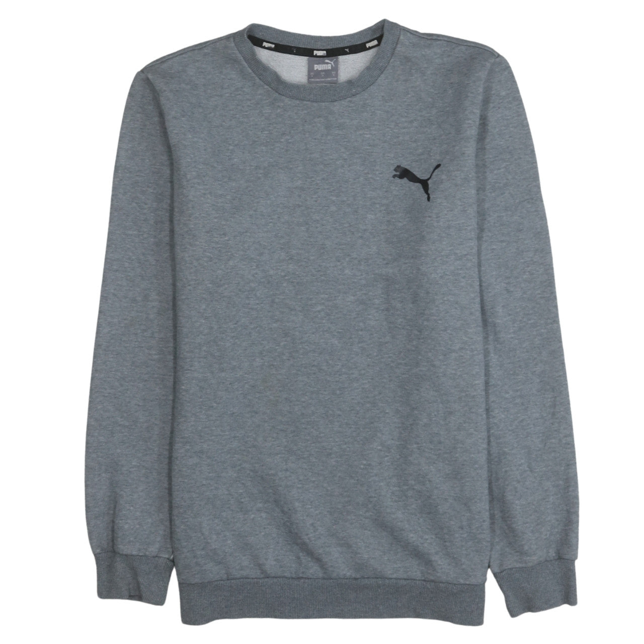 Mens UK Size S PUMA Grey Pullover Sweatshirt