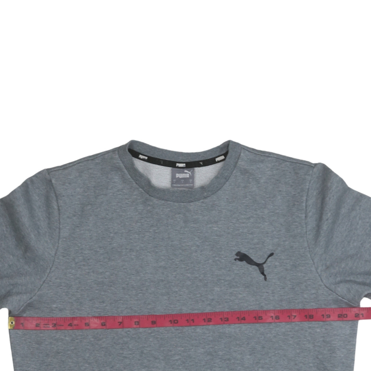 Mens UK Size S PUMA Grey Pullover Sweatshirt