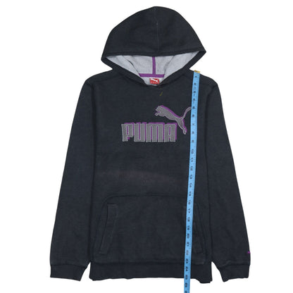 Womens UK Size 16 PUMA Black Pullover Hoodie