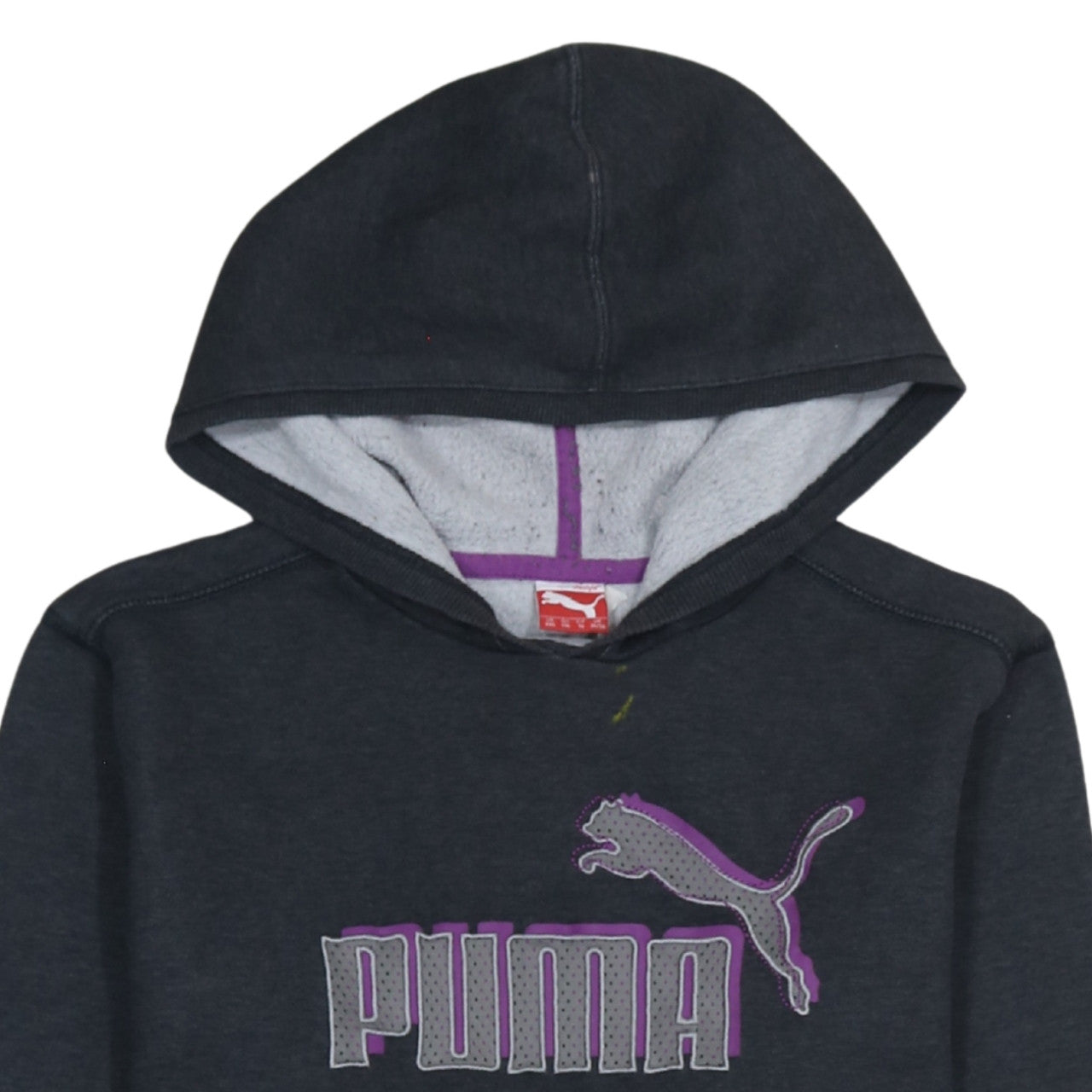 Womens UK Size 16 PUMA Black Pullover Hoodie
