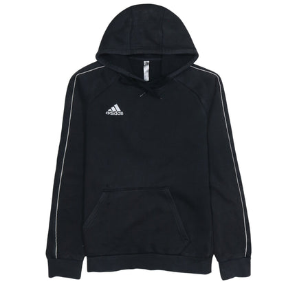 Mens UK Size S adidas Black Pullover Hoodie