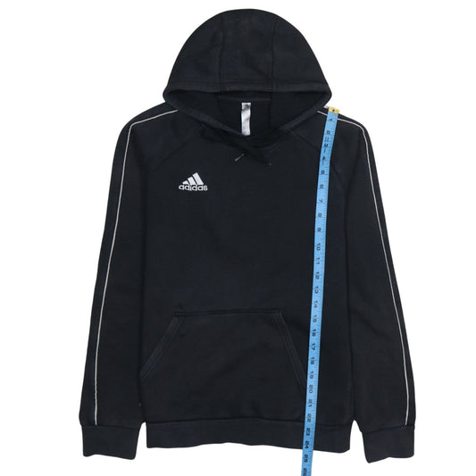 Mens UK Size S adidas Black Pullover Hoodie