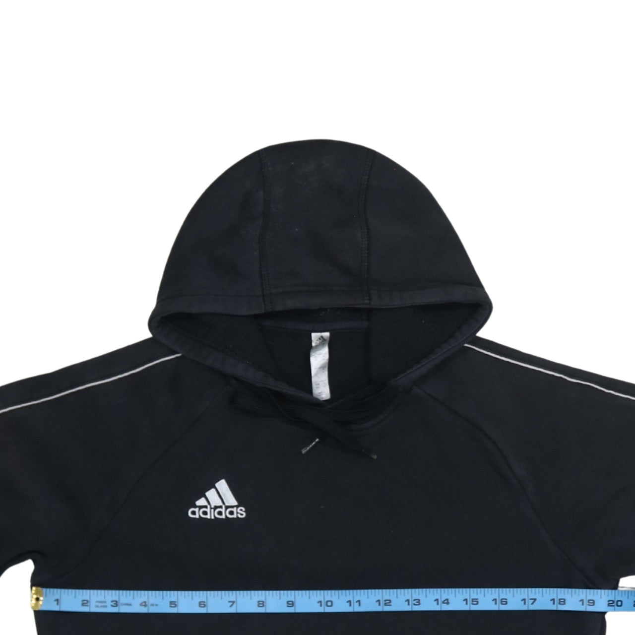 Mens UK Size S adidas Black Pullover Hoodie