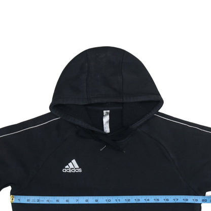 Mens UK Size S adidas Black Pullover Hoodie