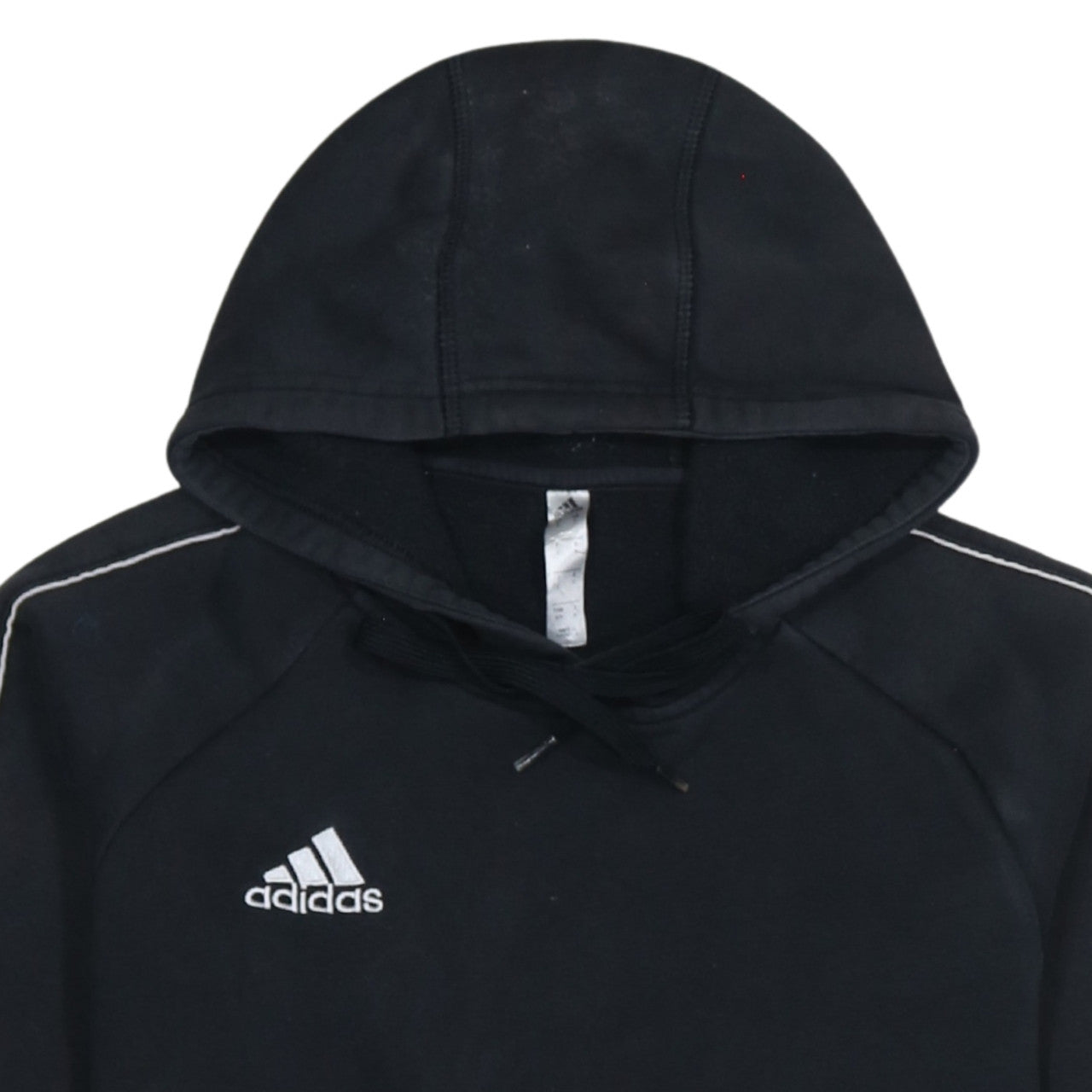 Mens UK Size S adidas Black Pullover Hoodie