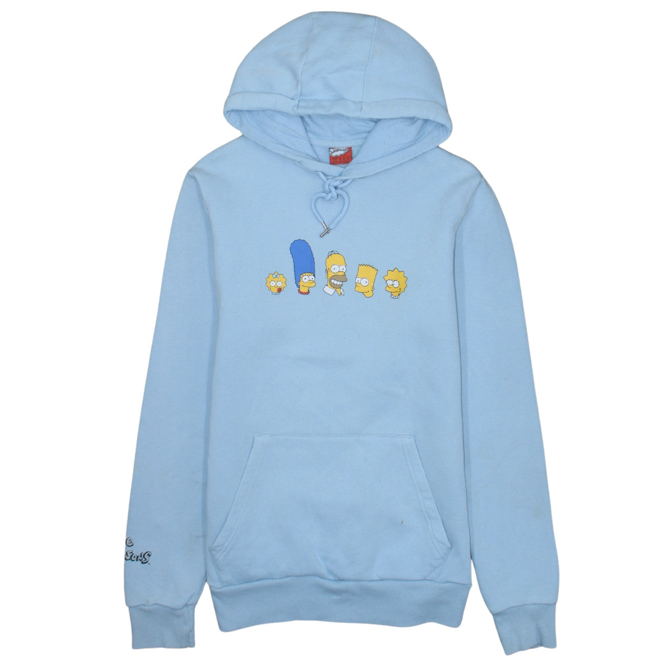 Mens UK Size XS Primark Blue Pullover Hoodie