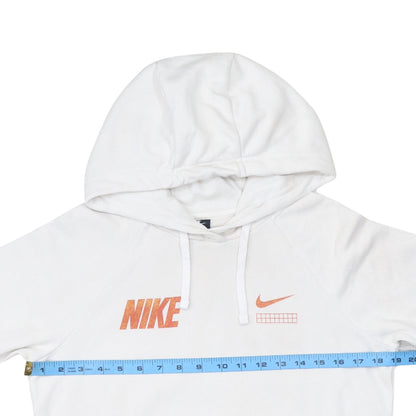 Mens UK Size XS Nike White Pullover Hoodie
