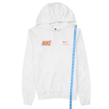 Mens UK Size XS Nike White Pullover Hoodie