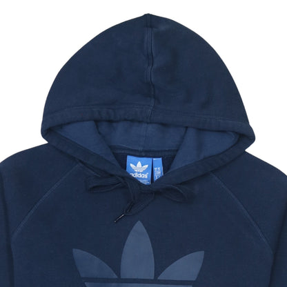 Mens UK Size M adidas Blue Pullover Hoodie