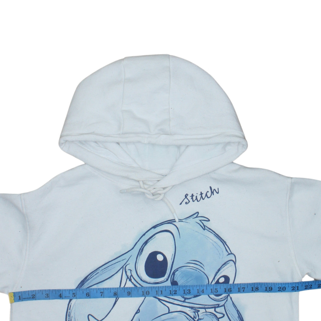 Womens UK Size S Primark White Pullover Hoodie