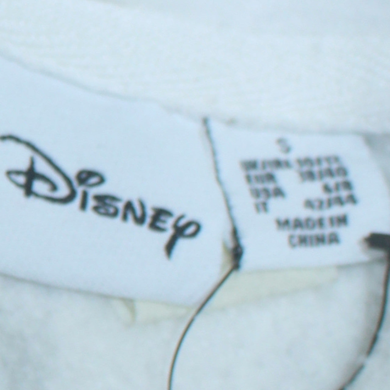 Womens UK Size S Primark White Pullover Hoodie