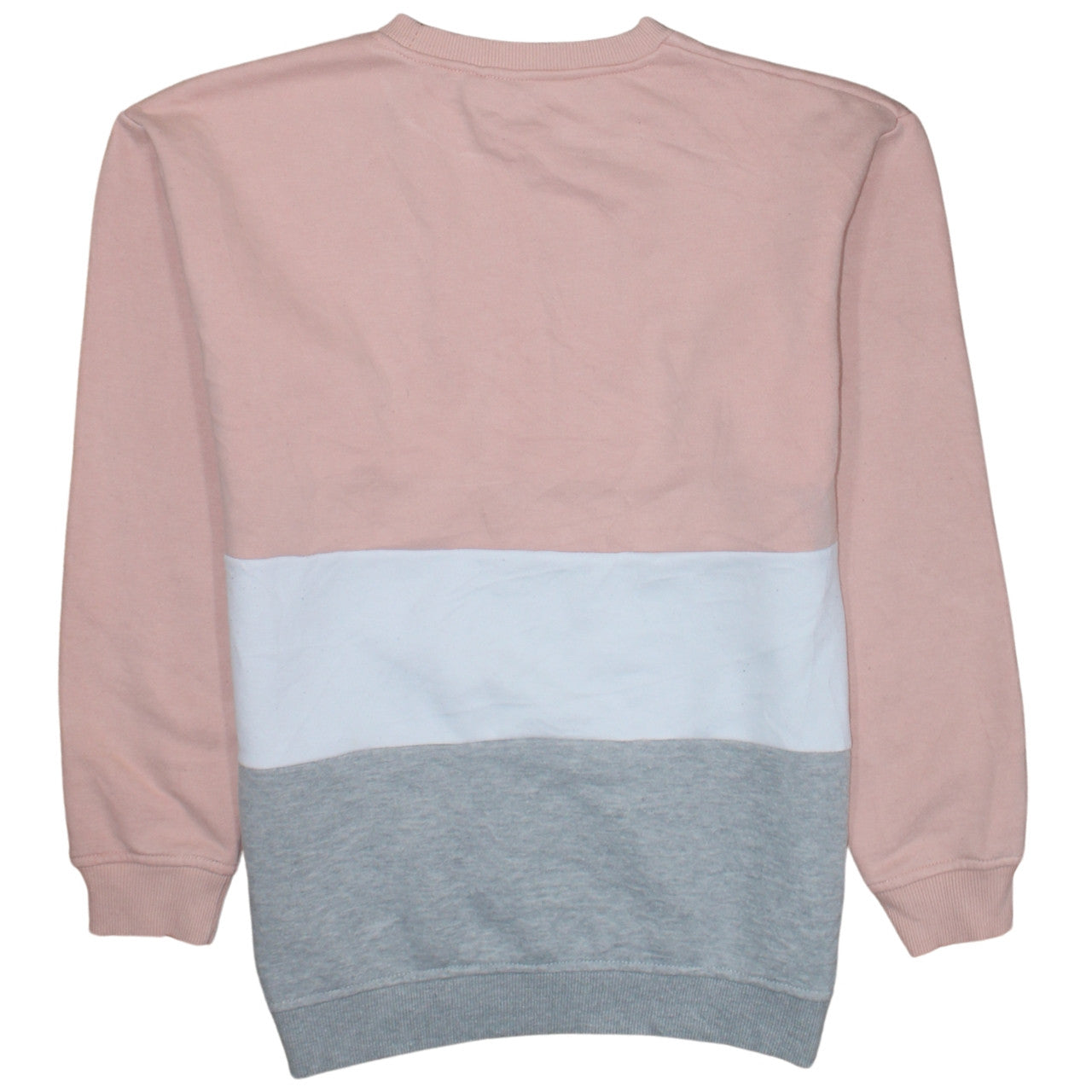 Womens UK Size M FILA Pink Pullover Sweatshirt