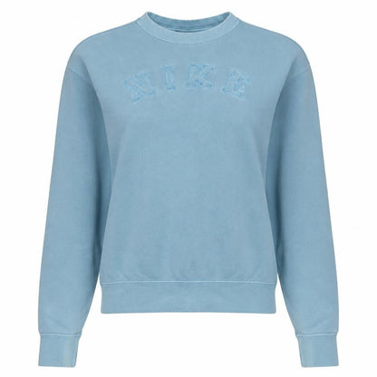 Womens UK Size XS Nike Blue Pullover Sweatshirt